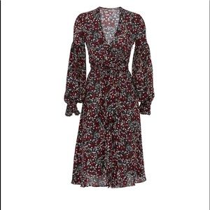 Nicholas floral wrap dress size 6